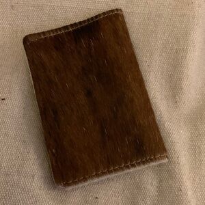 Brown Leather Card Holder